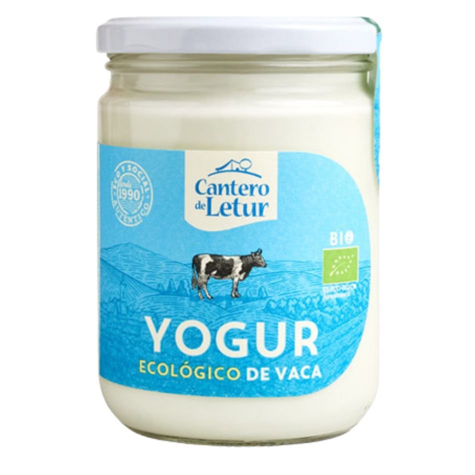 Yogur ecológico de Vaca Natural 420gr El Cantero de Letur