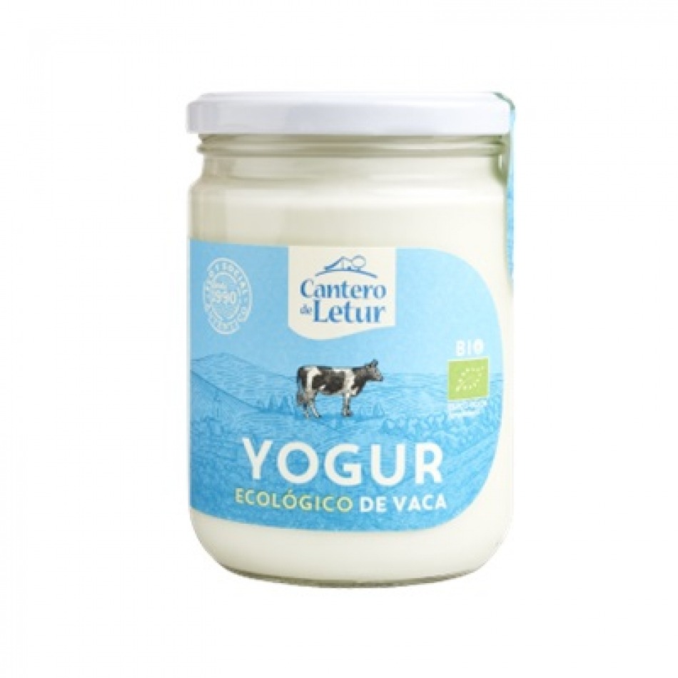 Yogur ecológico de Vaca Natural 420gr El Cantero de Letur