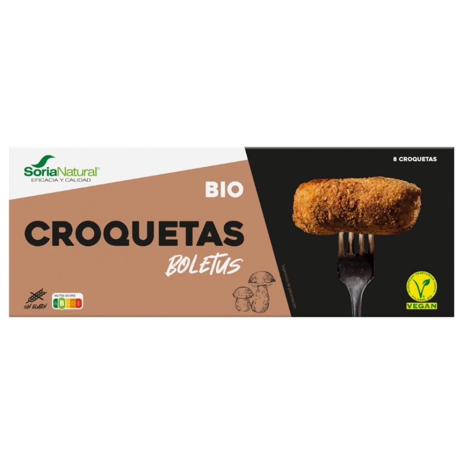 Croquetas de Boletus Bio 250gr Soria Natural