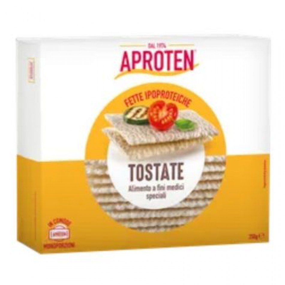 Crackers tostados bajos en proteínas 250gr Aproten