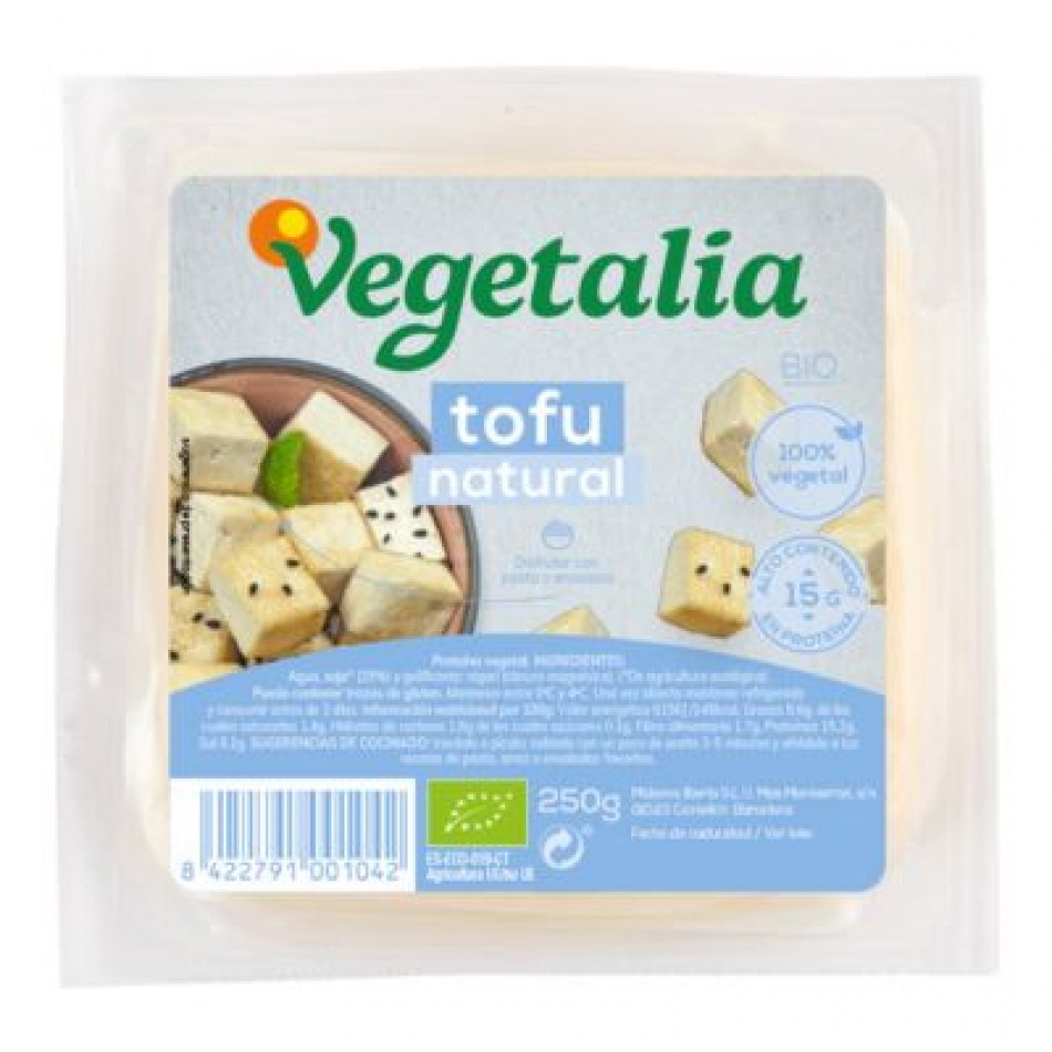 Tofu natural 250gr Vegetalia