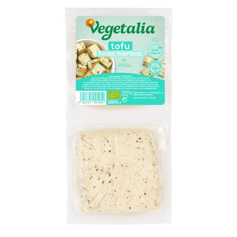Tofu a las Finas hierbas 2x150gr Vegetalia