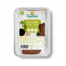 Seitán rebozado con Ajo y Perejil 150gr Vegetalia