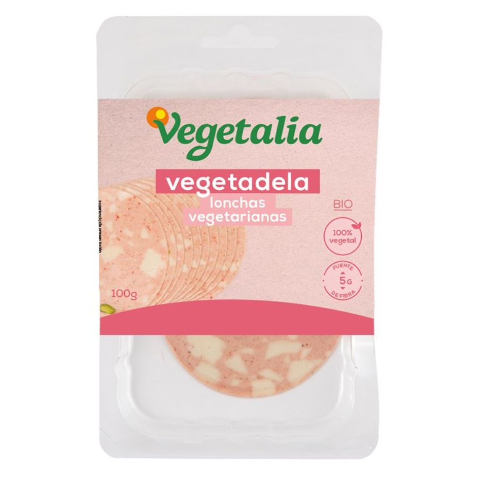 Vegetadela embutido vegetal Mortadela 100gr Bio Vegetalia