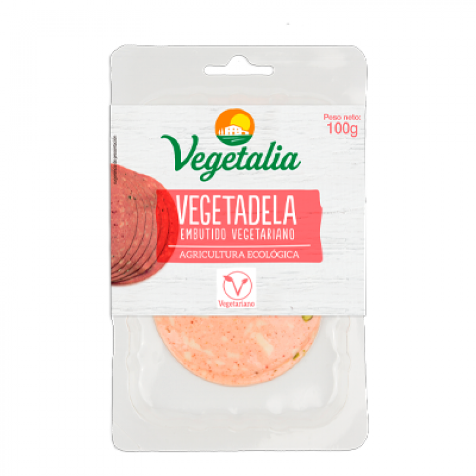 Embutido vegetal Mortadela 100gr Bio Vegetalia