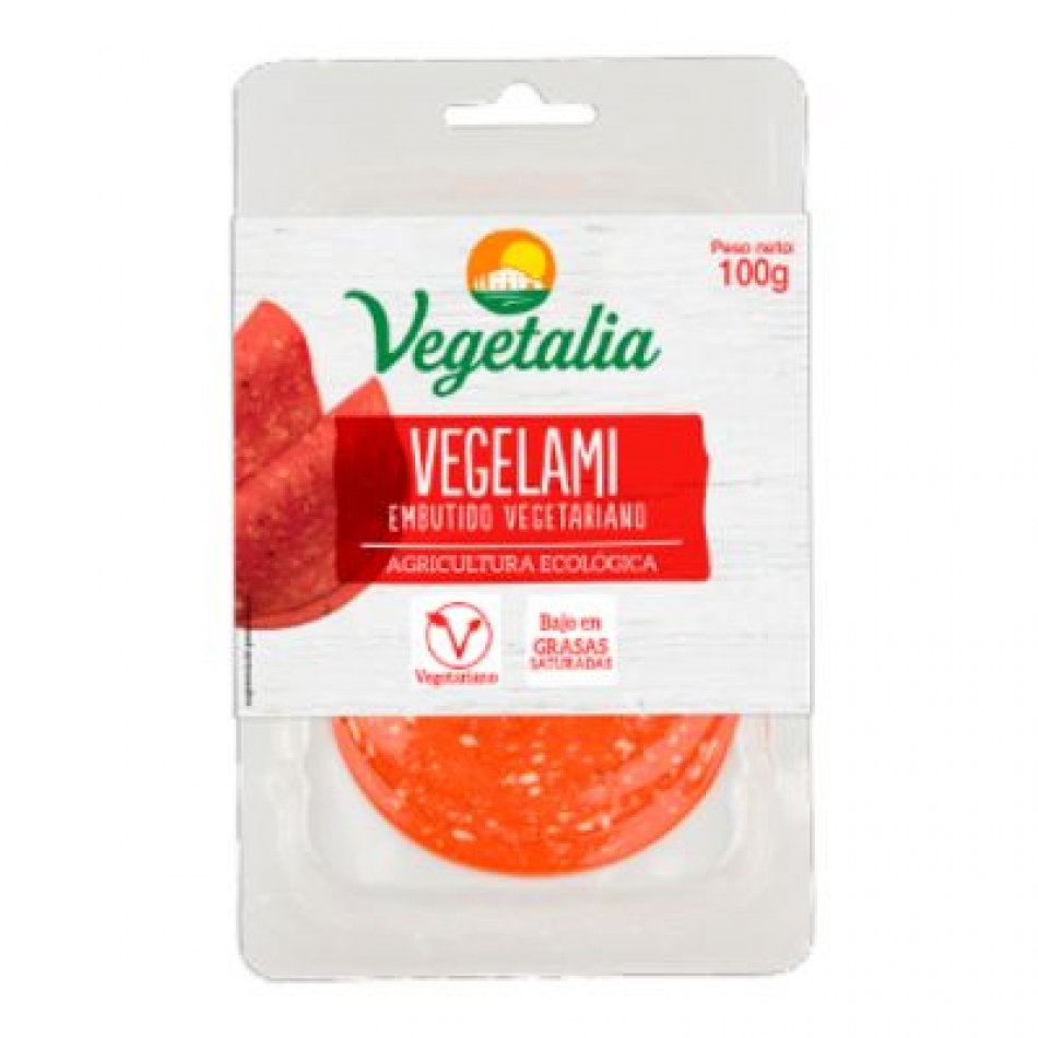 Embutido vegetal Salami 100gr Bio Vegetalia