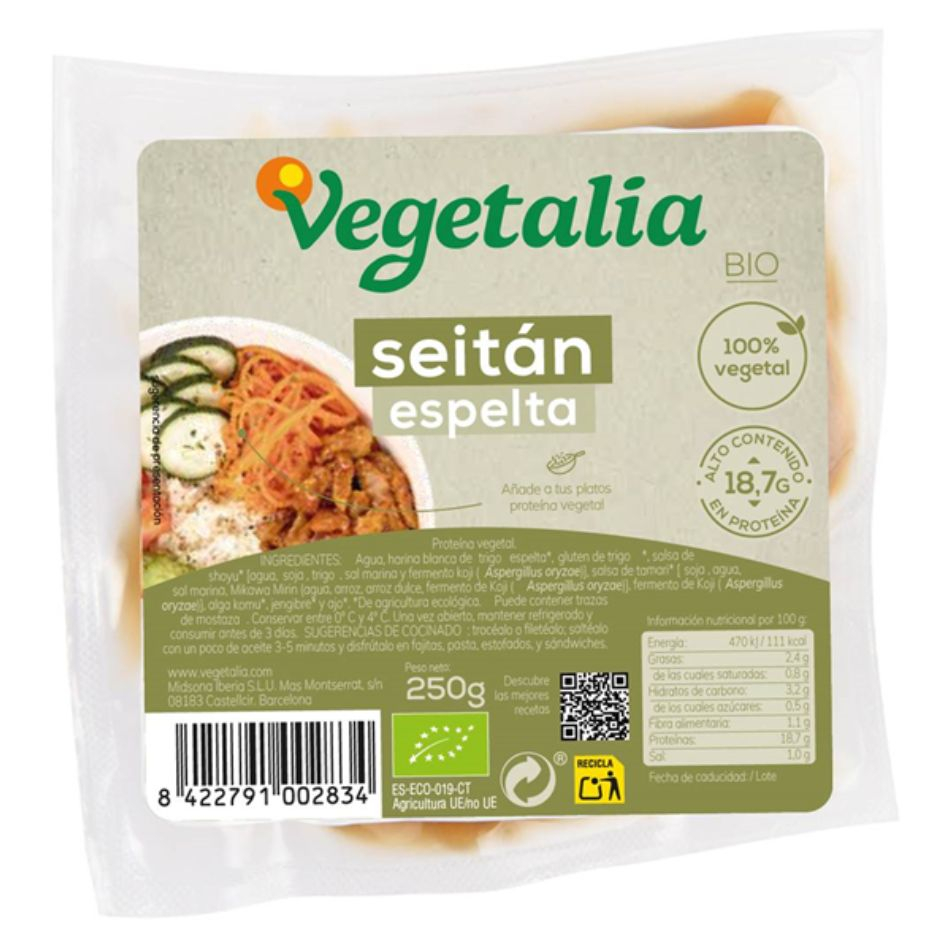 Seitán de Espelta 250gr Vegetalia