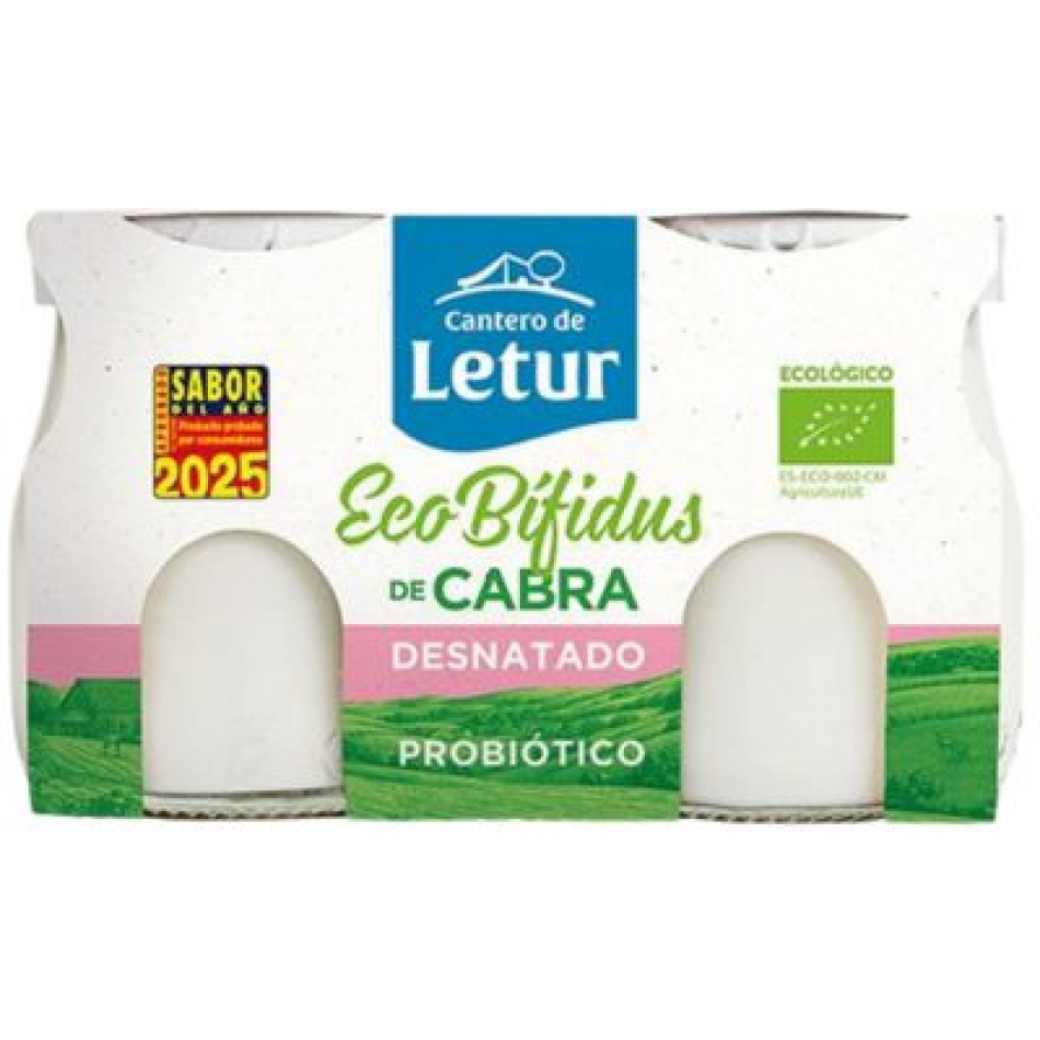 Ecobífidus desnatado de Cabra 2x125gr El Cantero de Letur