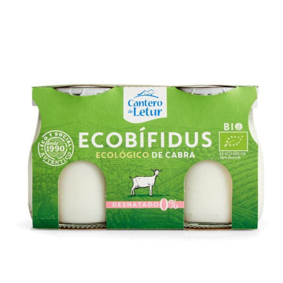 Ecobífidus desnatado de Cabra 2x125gr El Cantero de Letur