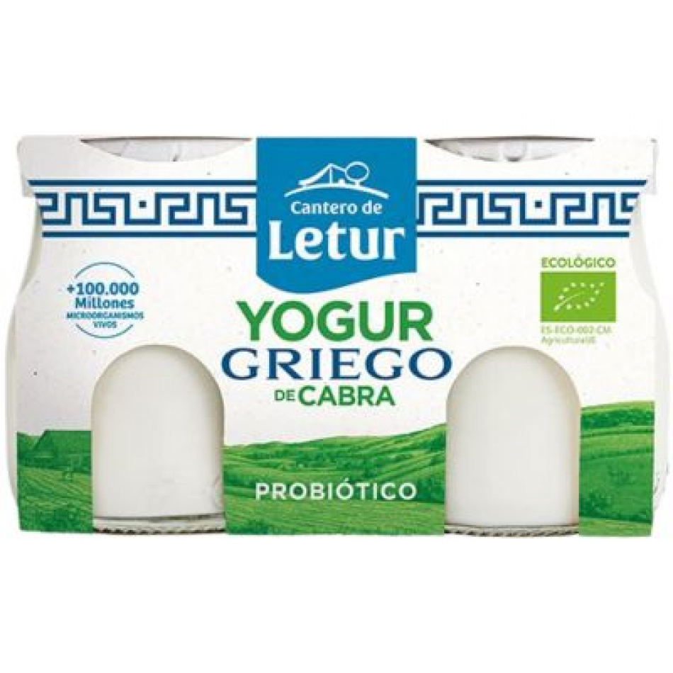 Yogur ecológico de Cabra estilo Griego 2x125gr El Cantero de Letur