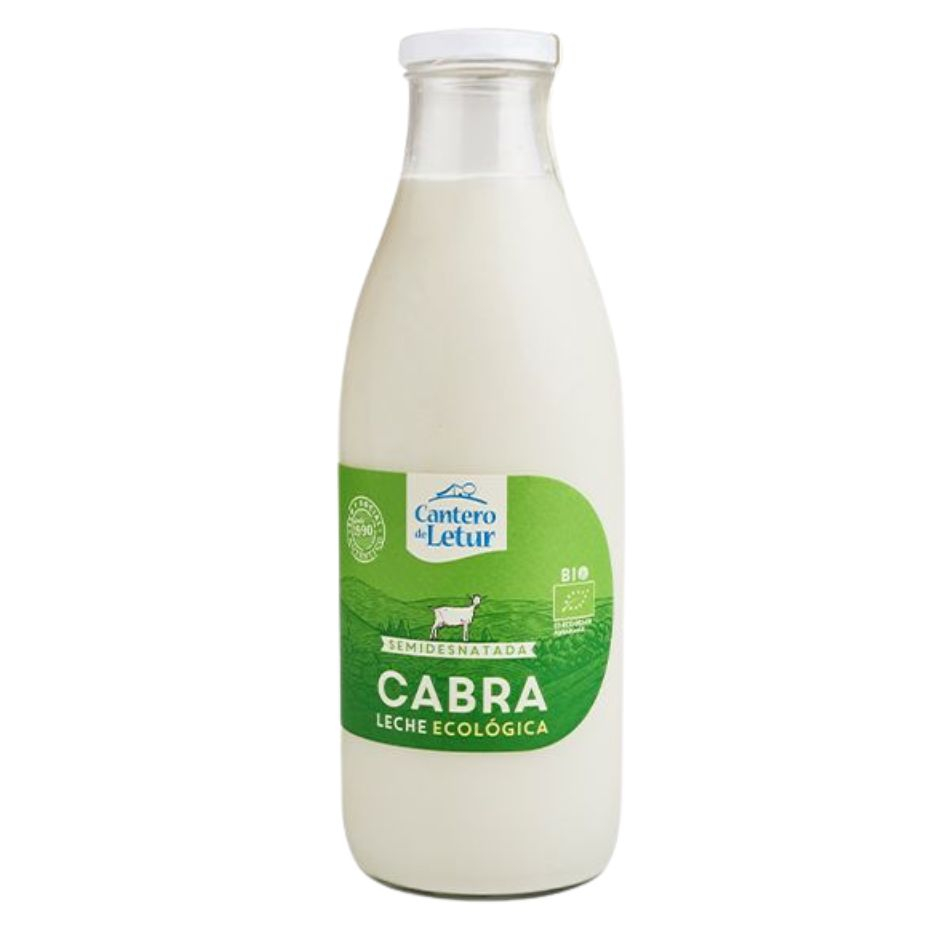 Leche de Cabra semidesnatada 1L El Cantero de Letur