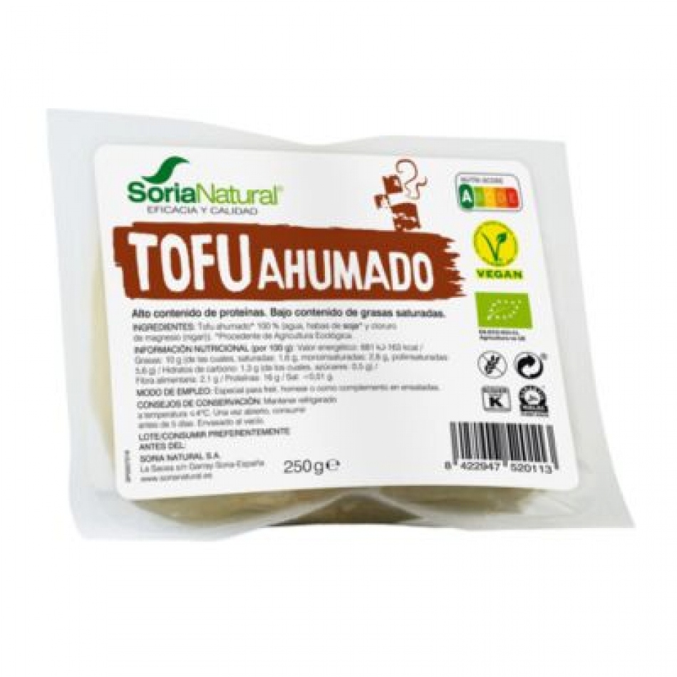 Tofu ahumado 275gr Soria Natural