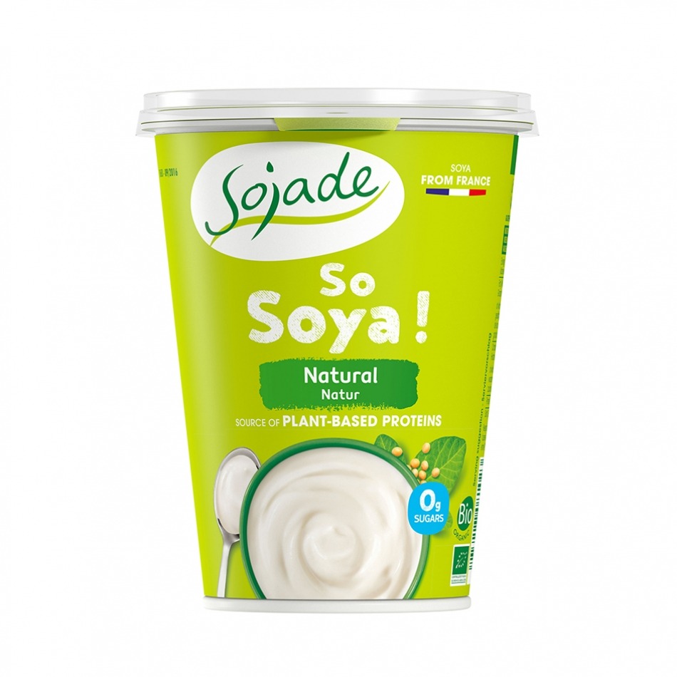Yogur de Soja Natural So Soja! 400gr Sojade