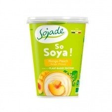 Yogur de Soja sabor Melocotón y Mango 400gr Sojade