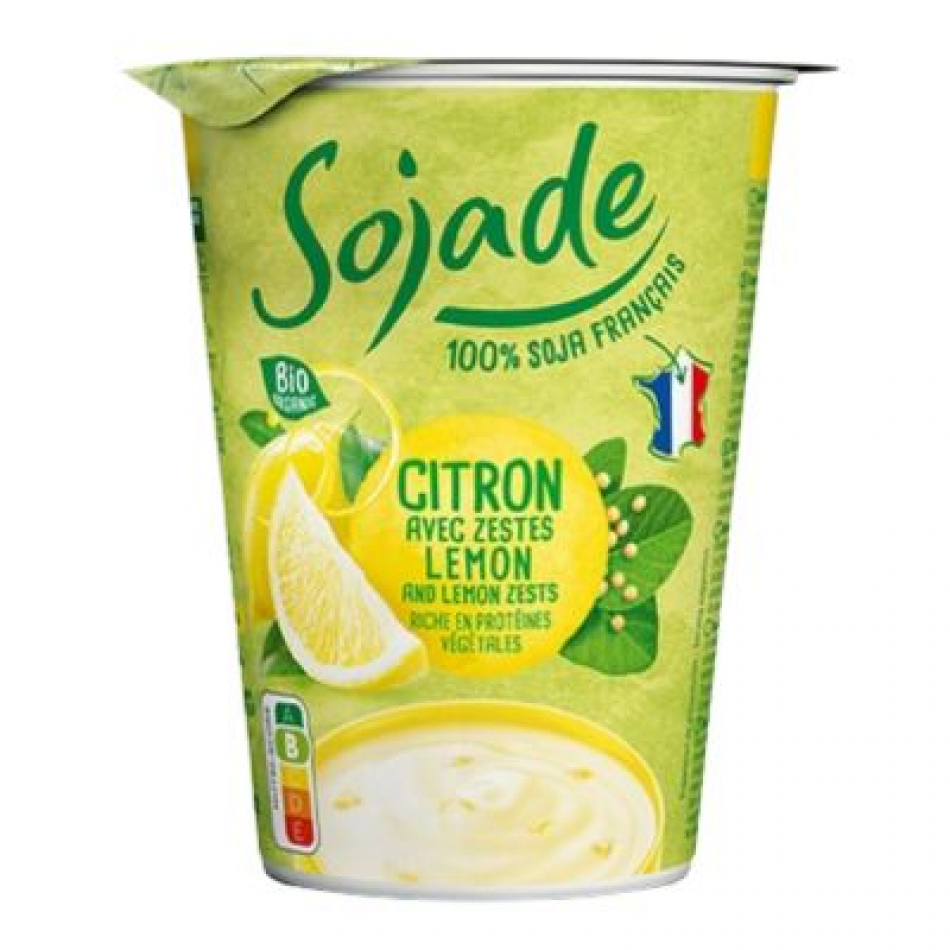 Yogur de Soja sabor Limón So Soja! 400gr Sojade