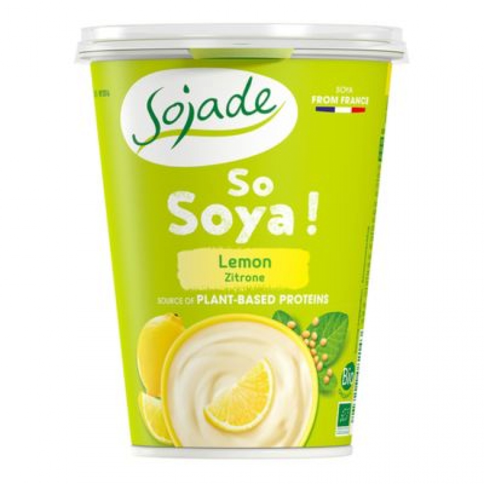 Yogur de Soja sabor Limón So Soja! 400gr Sojade