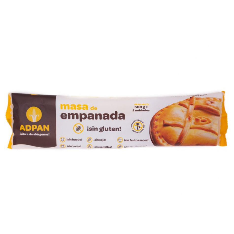 Masa de Empanada sin Gluten 500gr Adpan