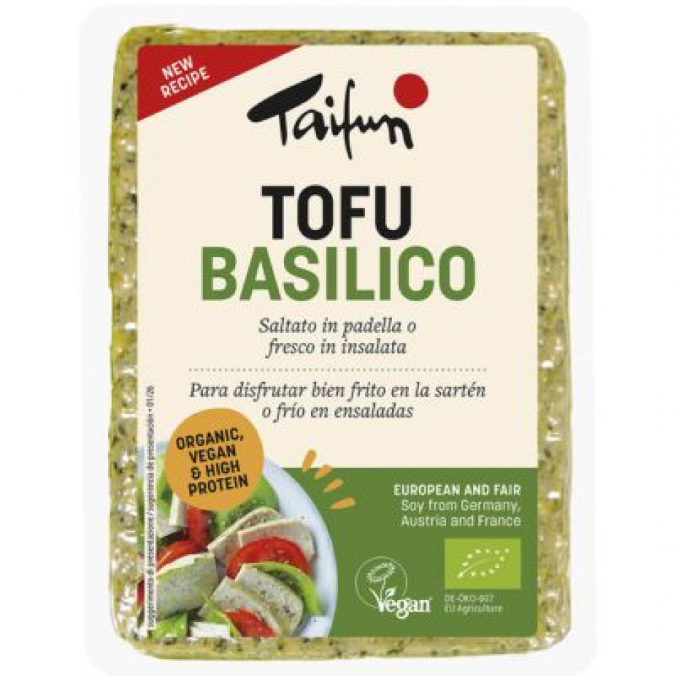 Tofu Basílico 200gr Taifun