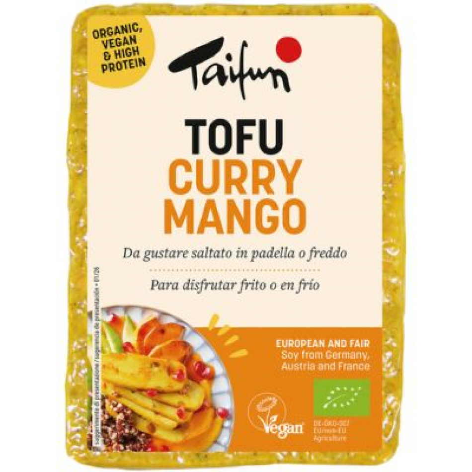 Tofu con Curry y Mango 200gr Taifun