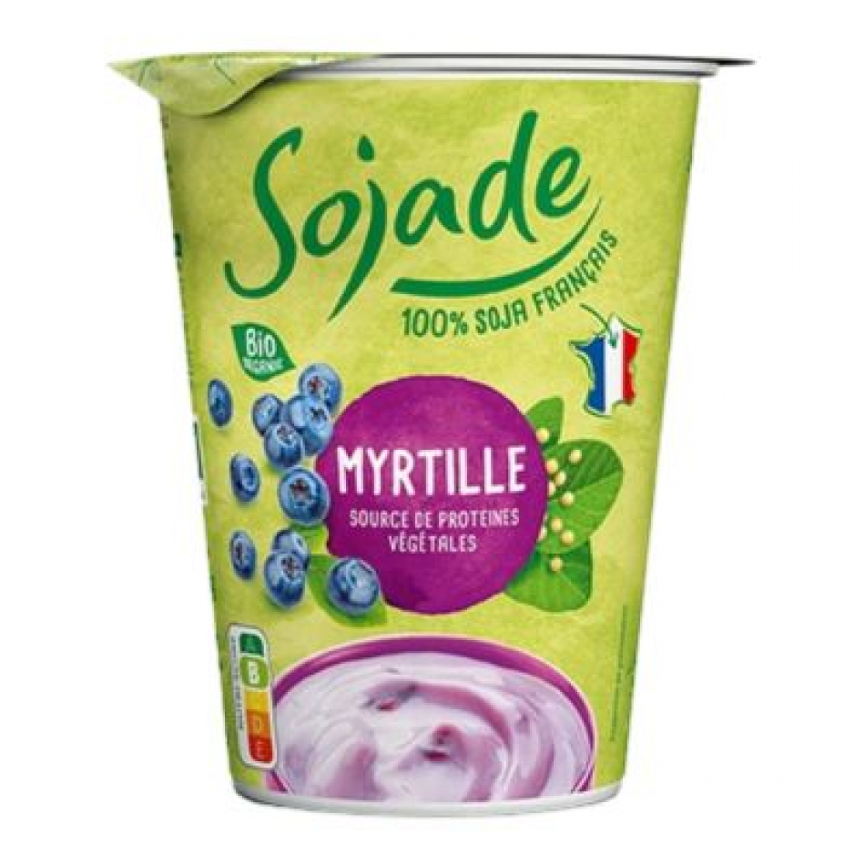 Yogur de Soja sabor Arándanos So Soja! 400gr Sojade