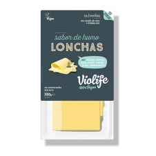 Queso vegano en Lonchas sabor queso ahumado 200gr Violife