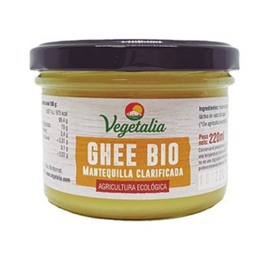 Mantequilla clarificada Ghee Bio 220ml Vegetalia