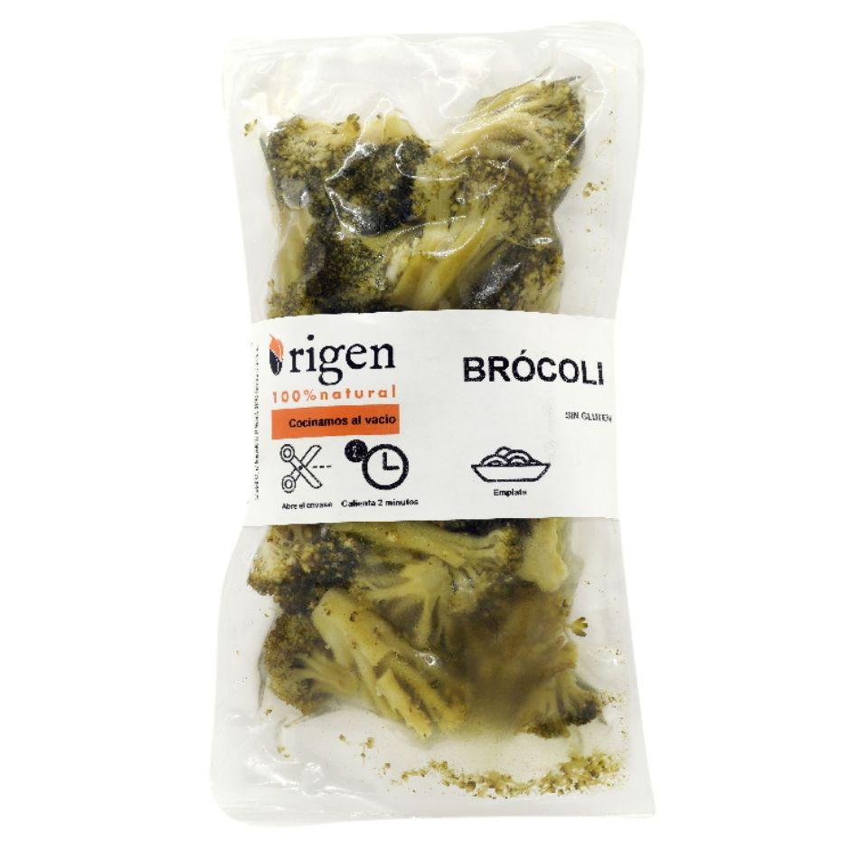 Brócoli al vacío 250gr Origen