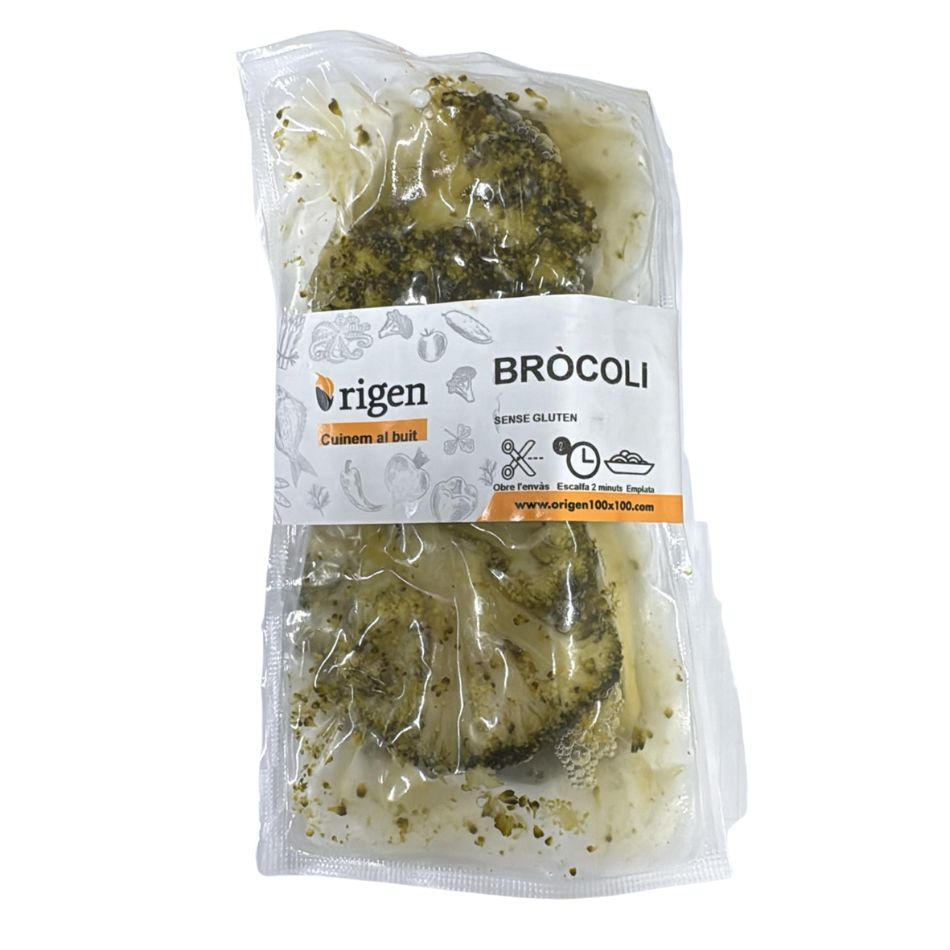 Brócoli al vacío 250gr Origen