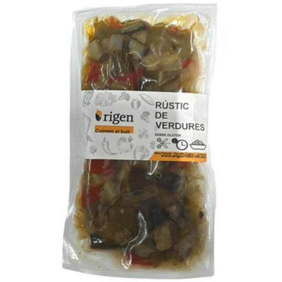 Rústico de Verduras al vacío 250gr Origen