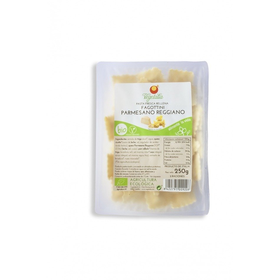 Fagottini con reggiano 250gr Vegetalia