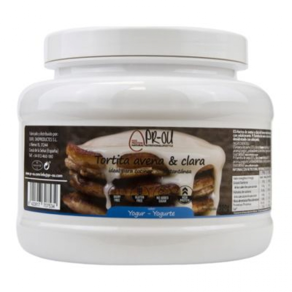 Tortita de Avena y Clara sabor Yogur 400gr PR-OU