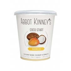Yogur vegano de Coco sabor Mango 400ml Abbot Kinney's