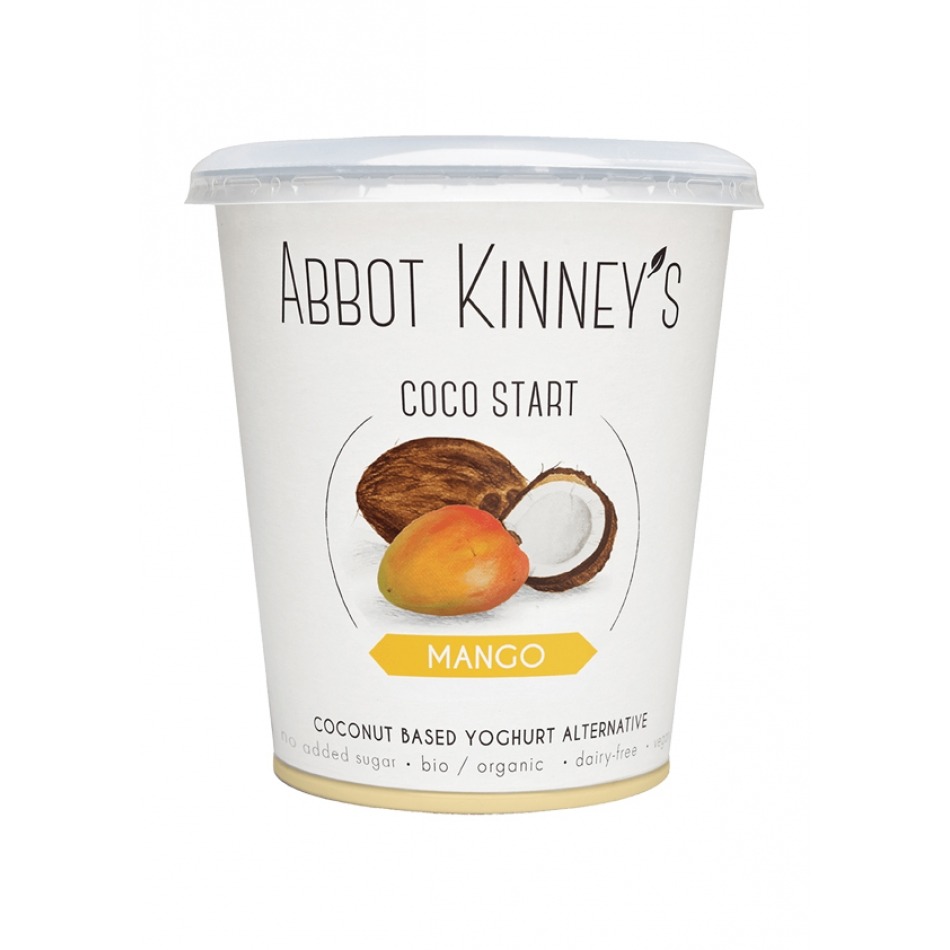 Yogur vegano de Coco sabor Mango 368gr Abbot Kinney's
