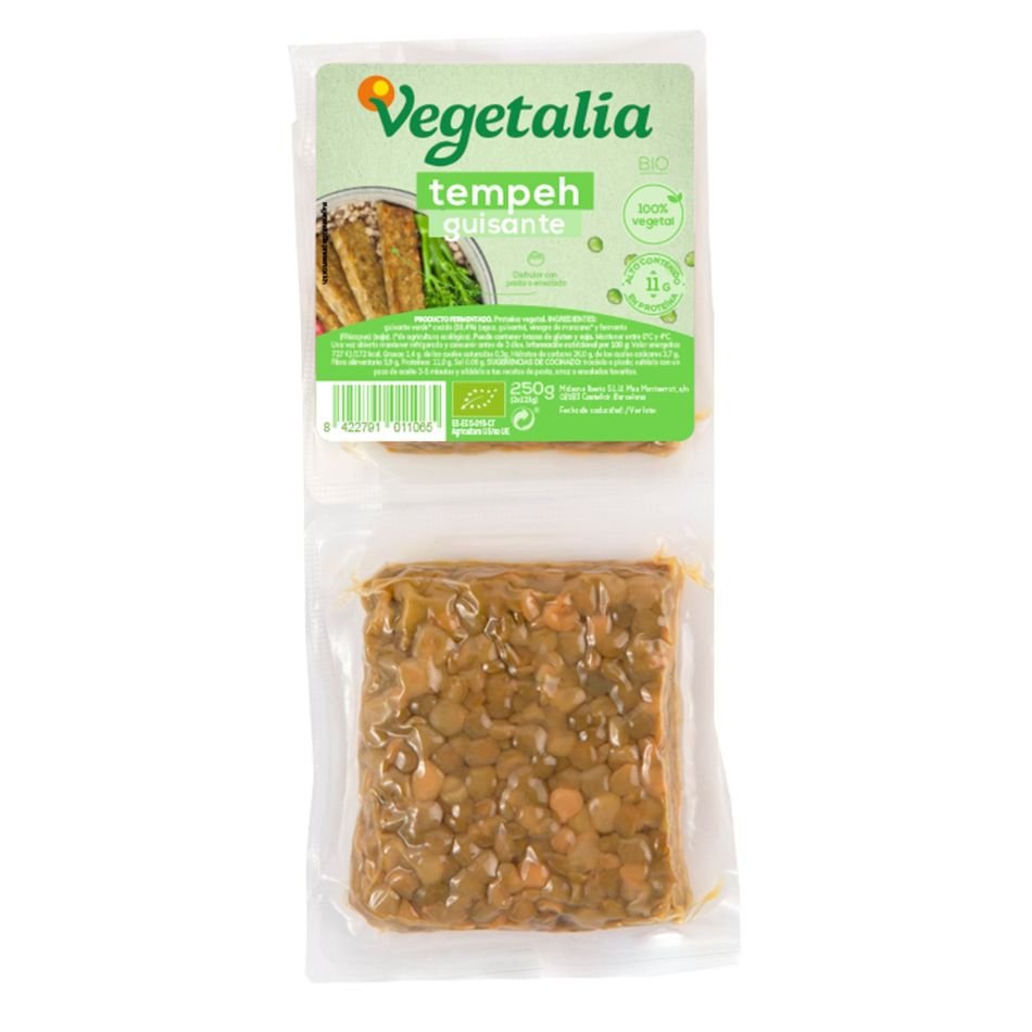 Tempeh de Guisantes 250gr Vegetalia