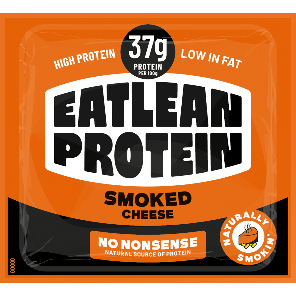 Queso ahumado con proteína 200gr Eatlean