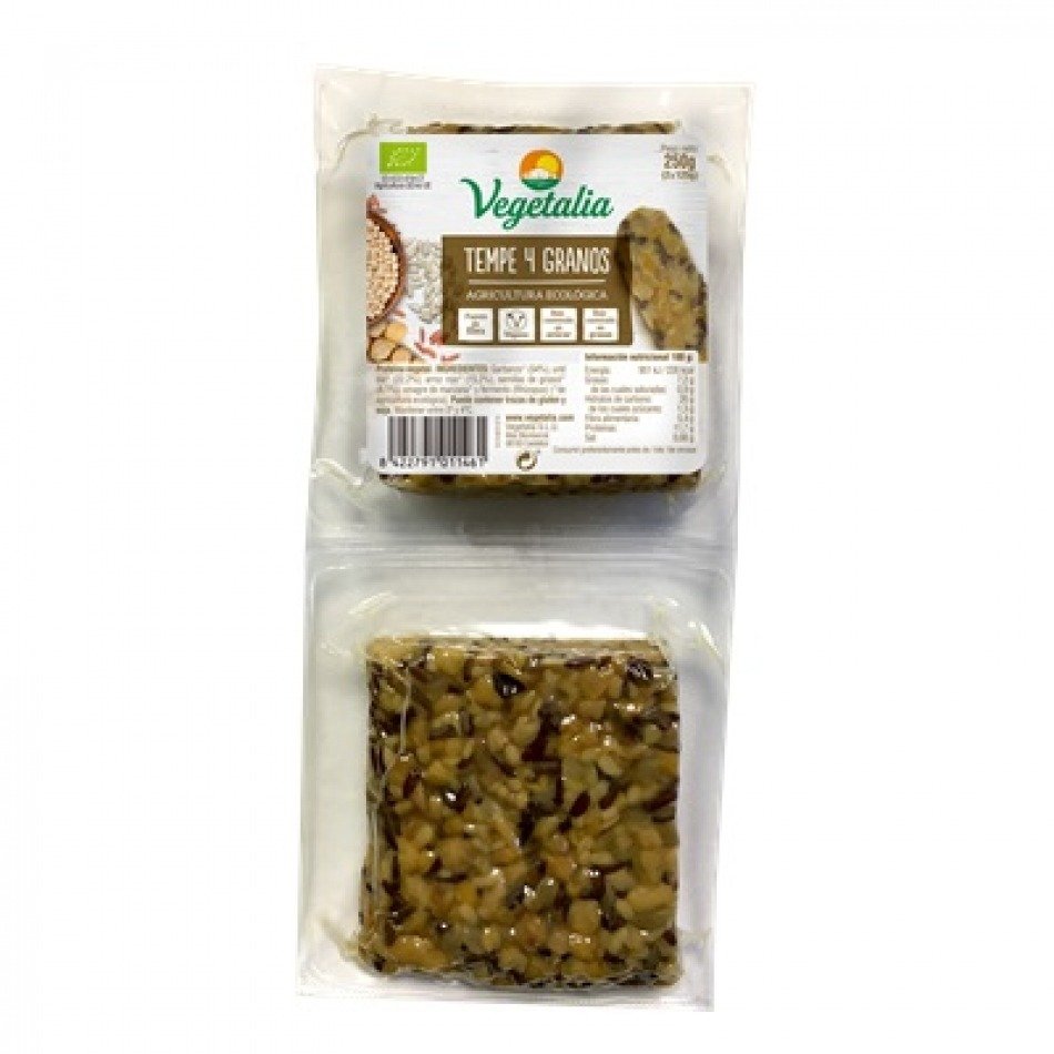 Tempeh 4 granos 250gr Vegetalia