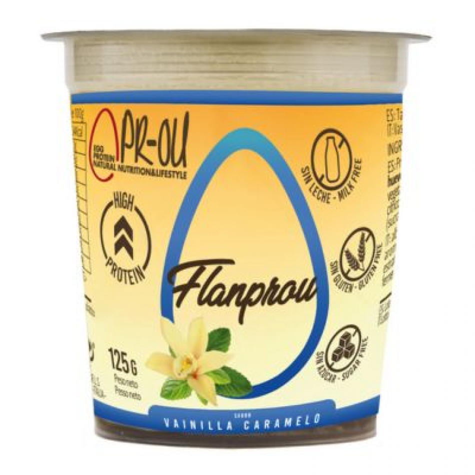 Flanprou sabor vainilla y caramelo 125gr Pr-Ou