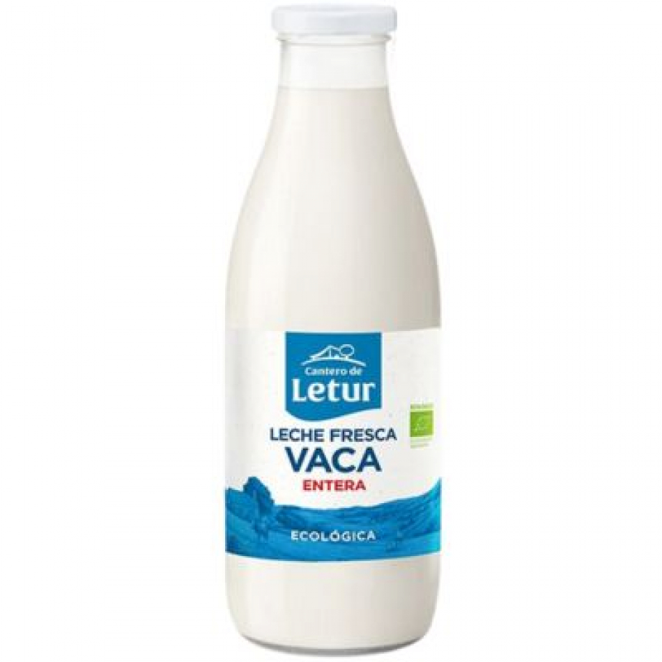 Leche de Vaca entera ecológica 1L El Cantero de Letur