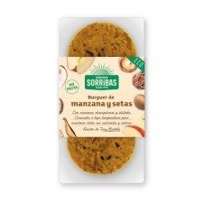 Burguer de Manzana y Setas 160gr Obrador Sorribas