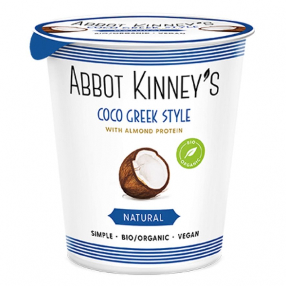 Yogur vegano de Coco estilo Griego 350ml Abbot Kinney's