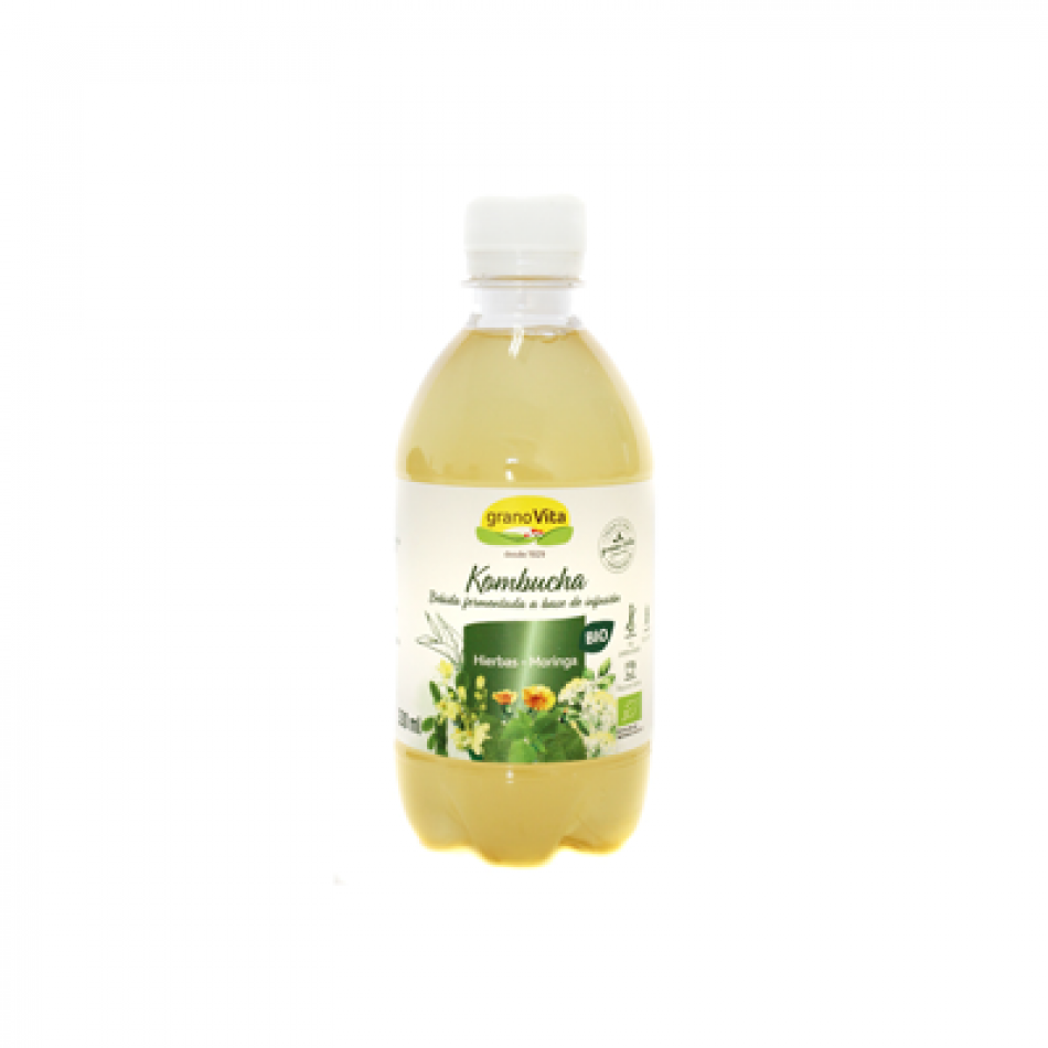 Kombucha de Hierbas y Moringa Bio 330ml Granovita