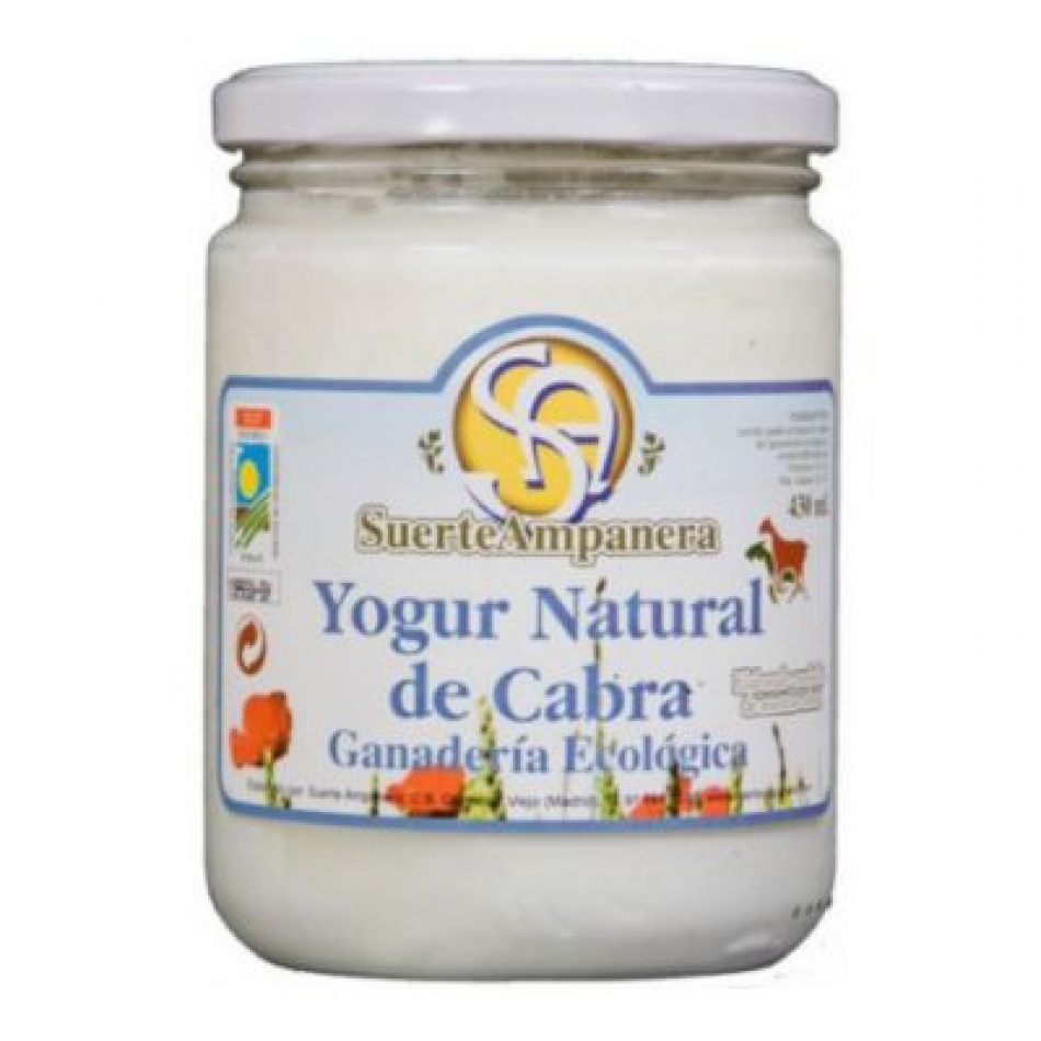 Yogur Natural de Cabra 420ml Suerte Ampanera