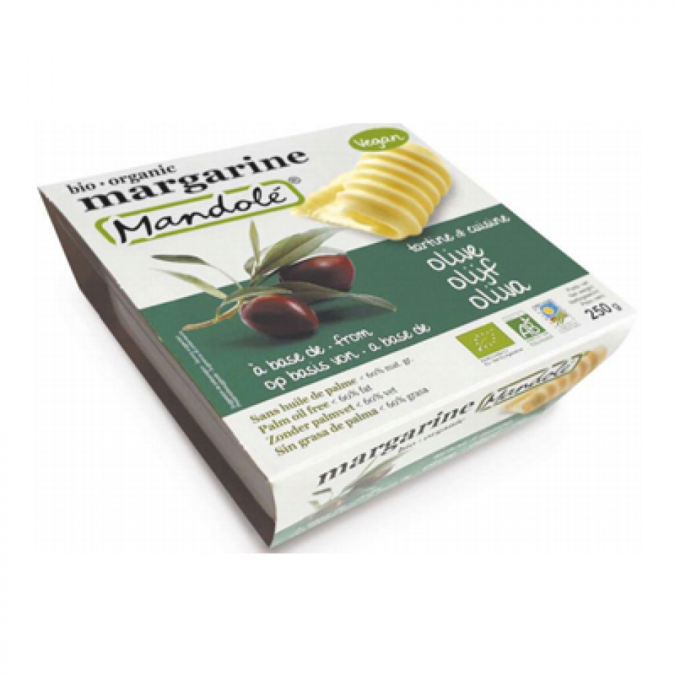 Margarina de Oliva Bio-Orgánica 250gr Mandolé