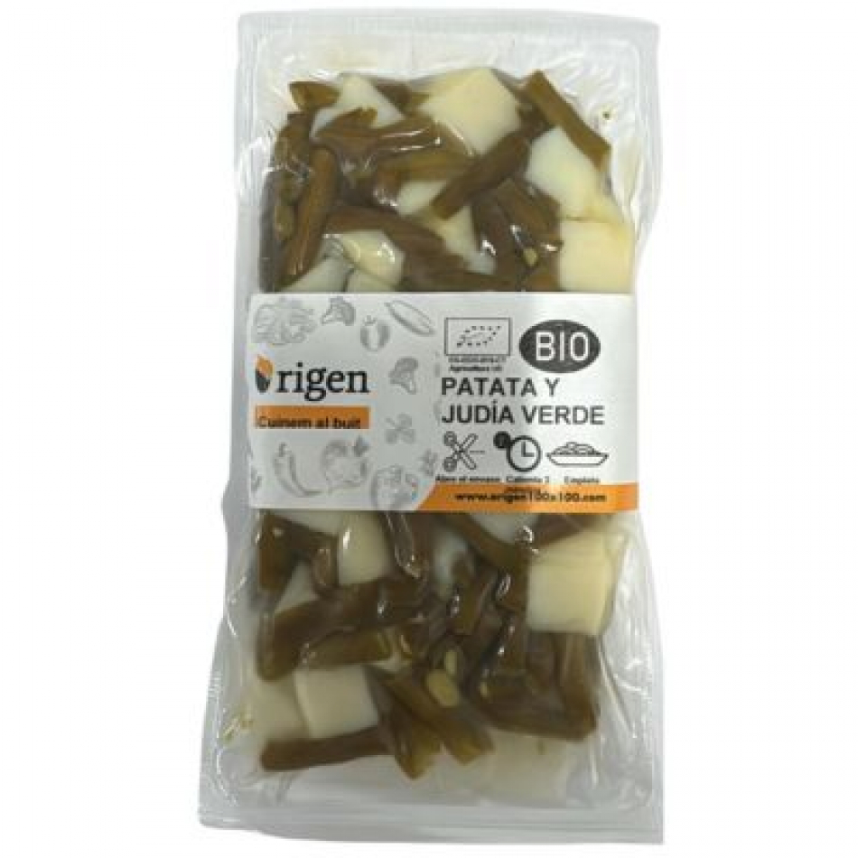 Patata y Judía verde Bio al vacío 300gr Origen