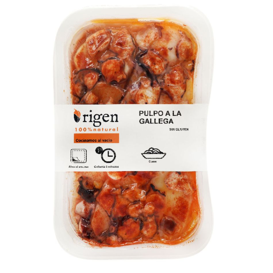 Pulpo a la Gallega 250gr Origen