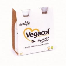 Vegacol sabor Manzana y Canela 2x200ml Ecolife Food
