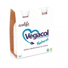 Vegacol sabor Natural 2x200ml Ecolife Food