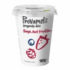 Yogur vegano de Soja con Frutos rojos Provamel 500gr Bio Santiveri