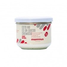 Queso vegano en crema sabor Natural 190gr Mommus