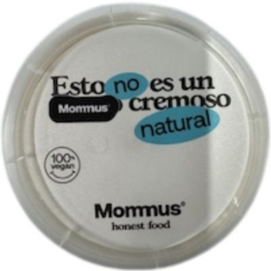 Queso vegano Cremoso sabor Natural 200gr Mommus